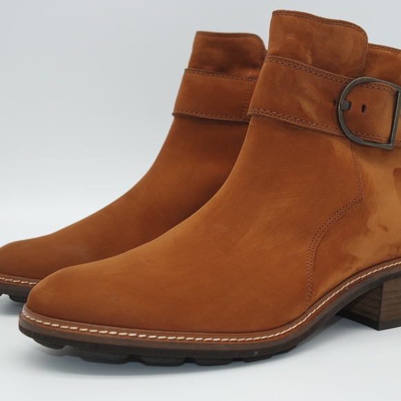 Paul Green Shoes - Paul Green Diego Cognac Nubuck Boots Size US 8  UK 5.5